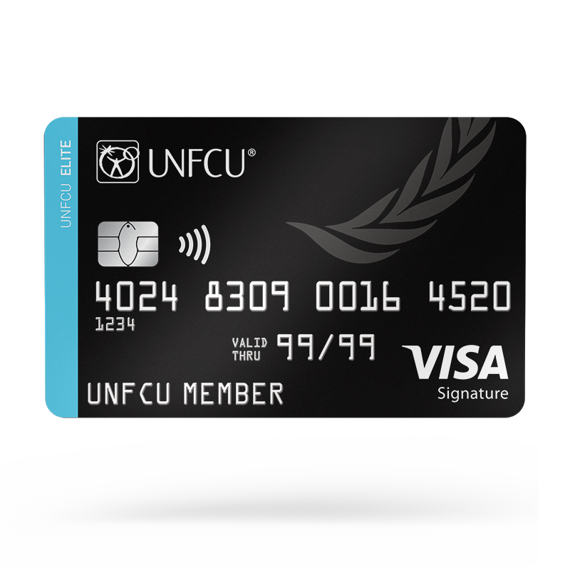 UNFCU Elite credit card.